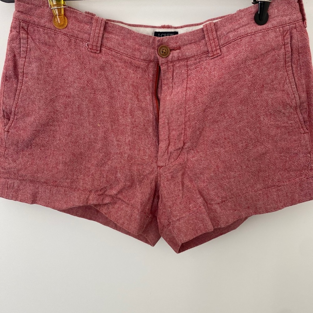Men’s J Crew Shorts - Chambray Heather Red - Sz 31